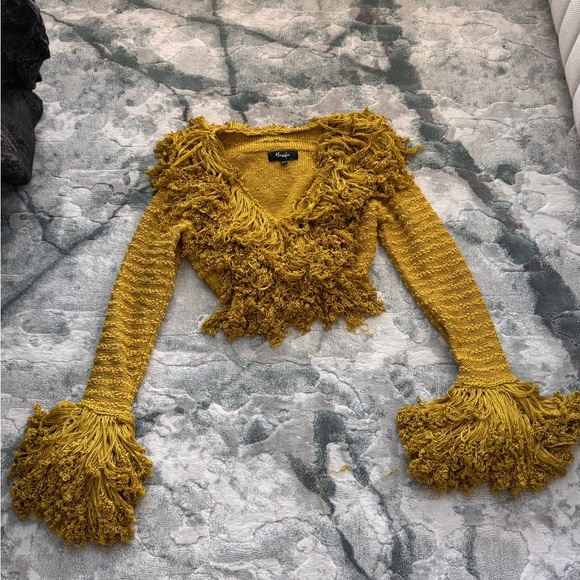 Hanifa MILA CROPPED CARDIGAN - Picture 4 of 8